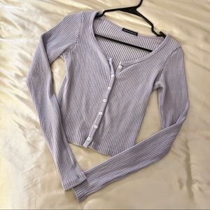 brandy melville lilac zelly long sleeve